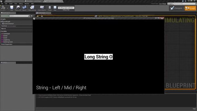 WTF Is? String: Left / Mid / Right Nodes in Unreal Engine 4 ( UE4 ) смотреть онлайн