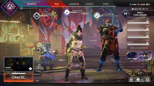 APEX LEGENDS LIVE #13 Grind! смотреть онлайн