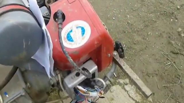Ремонт зажигания на мотоблоке "Мотор Сич",замена коммутатора. смотреть онлайн