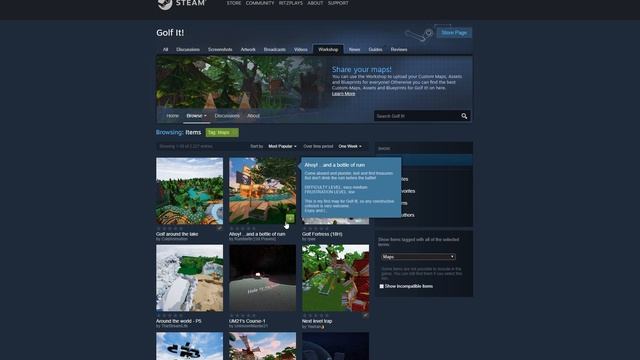 How To Install Golf It! Custom Maps | Steam Workshop Guide смотреть онлайн