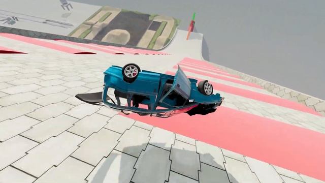 Testing the SPEED of CARS on the MEGA RAMP #02 [BeamNG.Drive] смотреть онлайн
