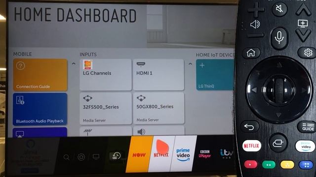 LG TV Magic Remote Turn On/off The Pointer Smart TV