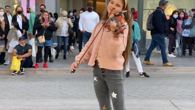 Take Me To Church - Karolina Protsenko - Hozier Cover - Violin Street Performance смотреть онлайн