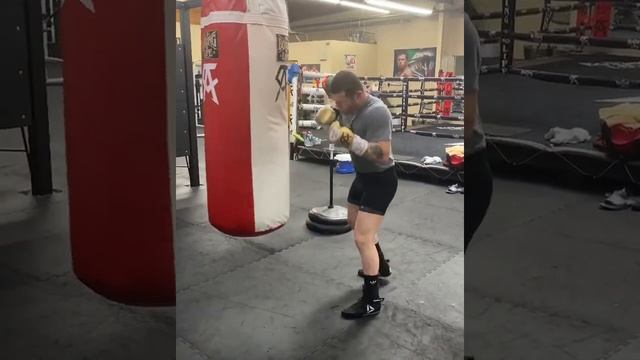 Canelo Alvarez Training Video(Punching Bag) смотреть онлайн