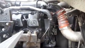 +79995564335. WWW.АВТОРАЗБОРКА.SHOP Установка двигателя от Mercedes-benz OM441LA на КАМАЗ
