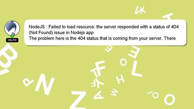NodeJS : Failed to load resource: the server responded with a status of 404 (Not Found) issue in No смотреть онлайн