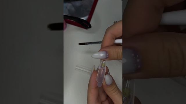 Пробую делать выкладной френч?✨ смотреть онлайн