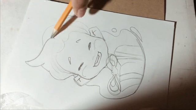 Новогодний скетч / New Year sketch. Draft a sketch/ cute drawing/ art for YouTube/ art2021/ смотреть онлайн