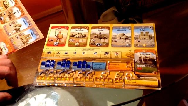Board game innovation Through the Ages a new story of Civilization overlay sheets. смотреть онлайн