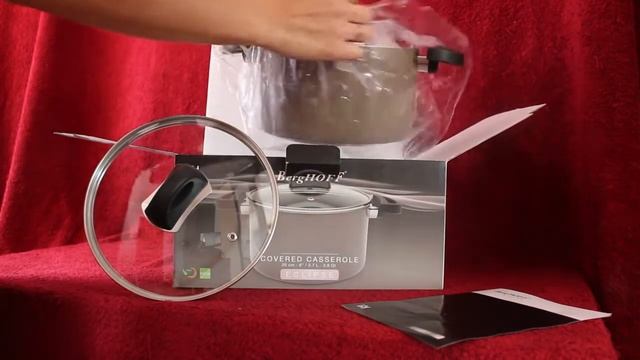 Распаковка кастрюли BergHOFF Eclipse, 8500213 смотреть онлайн