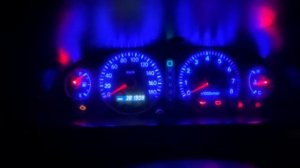 Пересвет приборной панели Toyota Carina AT212