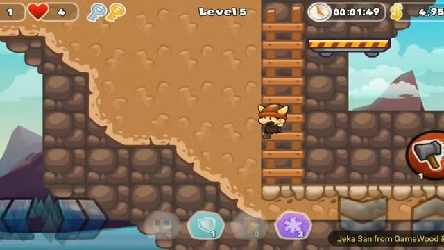 Level 5. Прохождение игры Jungle Boy Adventure Games — New 2019 на Android смотреть онлайн