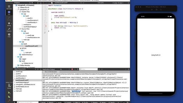 Qt/QML for iOS: Using Swift with Qt 6 CMake project смотреть онлайн