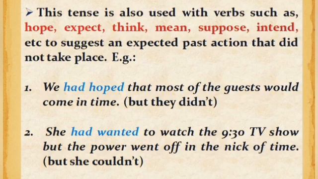 The Past Tense (Part II) смотреть онлайн
