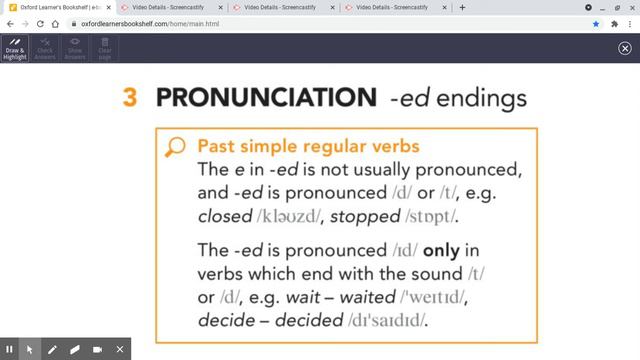 Entry 2 Week 6 lesson 2 Part 4 pronunciation смотреть онлайн