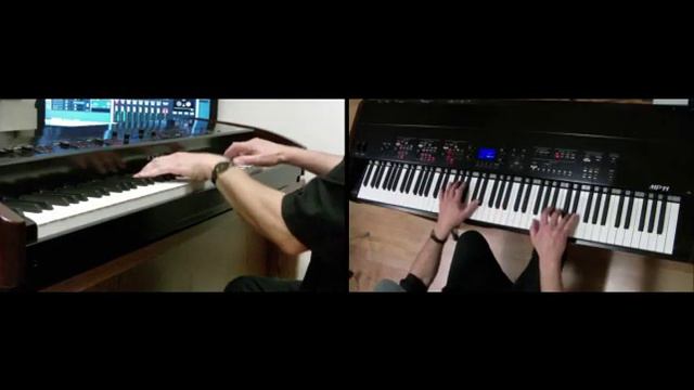 She's A Rainbow (Rolling Stones) Piano Cover on Kawai MP11 смотреть онлайн
