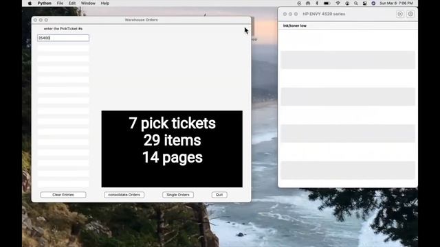 United Tile Pick Ticket Customization Proposal: a Python app смотреть онлайн