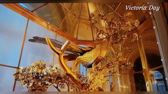 Часы Павлин в Эрмитаже. Peacock Clock In The Hermitage  Museum .