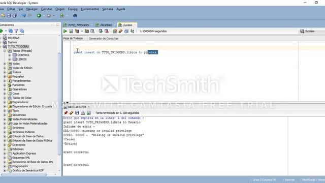 Disparadores(TRIGGERS) con Oracle DataBase смотреть онлайн