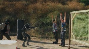 Робот Boston Dynamics  на военных испытаниях