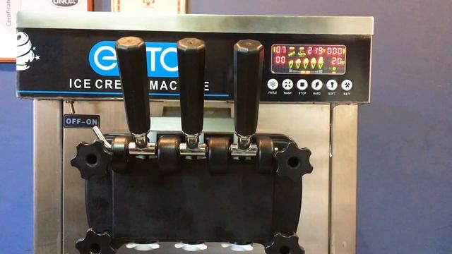 Трехрожковый фризер EQTA ICT 325PFCA смотреть онлайн