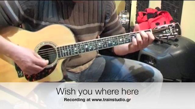 Wish you where here. Pink Floyd - Fingerstyle Cover смотреть онлайн