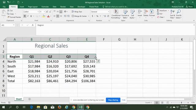 MOAC Excel 2016 Project 6-2 смотреть онлайн