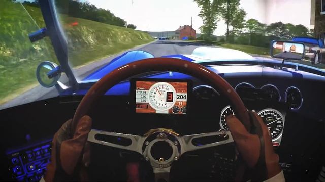 AC Cobra на исторической Circuit de Spa-Francorchamps 1967 год. GoPro. смотреть онлайн