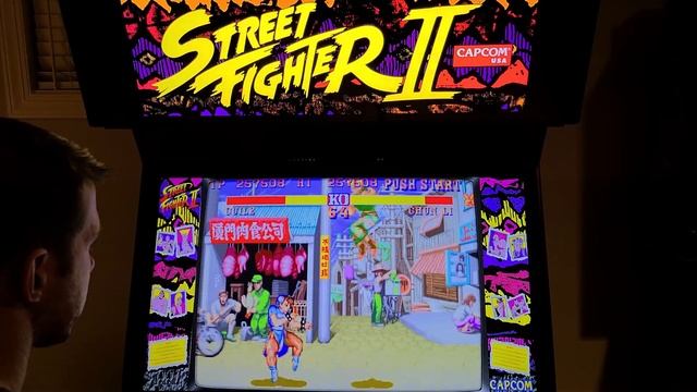 Street Fighter II: The World Warrior Arcade Cabinet MAME Playthrough w/ Hypermarquee смотреть онлайн