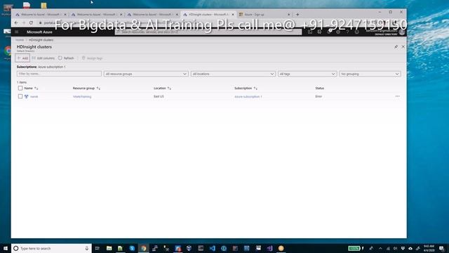 spark submit in Azure Environment смотреть онлайн