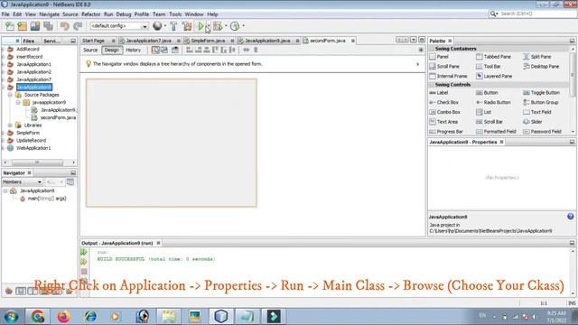 how to set default jframe in java | how run parcular form in java | run login jframe first in java смотреть онлайн