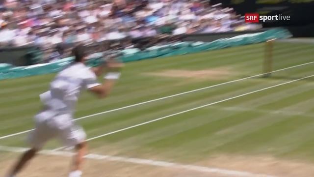 Wimbledon 2016 QF - R.Federer vs M.Cilic HL смотреть онлайн