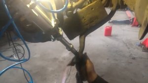 Ремонт шаровой опоры полимером ( технология SJR ) №1