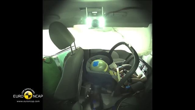 Euro NCAP Crash Test of Kia Soul EV 2014 смотреть онлайн