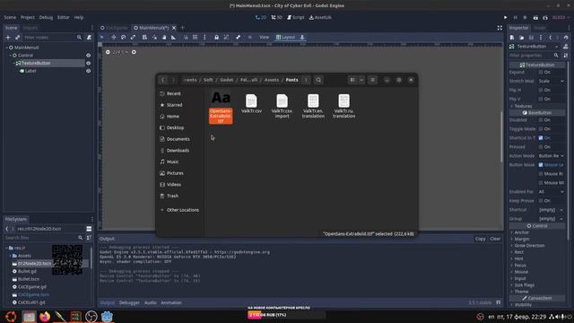 Godot. Анимация и создаем меню. смотреть онлайн