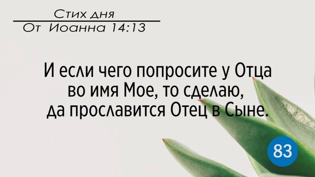 Тефиллин. От Иоанна 14:13. Повторение стихов 100 раз смотреть онлайн