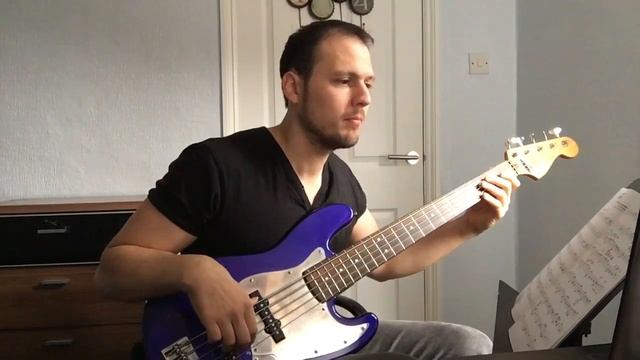 Bass Sight Reading - Jazz Standard - Just in Time смотреть онлайн
