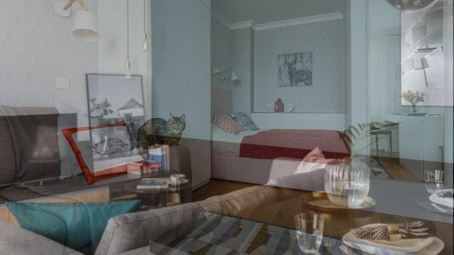 Дизайн квартиры 35 кв. м: обустройство интерьера и идеи смотреть онлайн