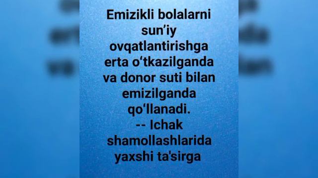 Bifidumbakterin Haqida Ma'lumot