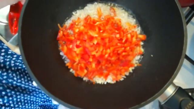 Рагу из кабачков с перцем смотреть онлайн