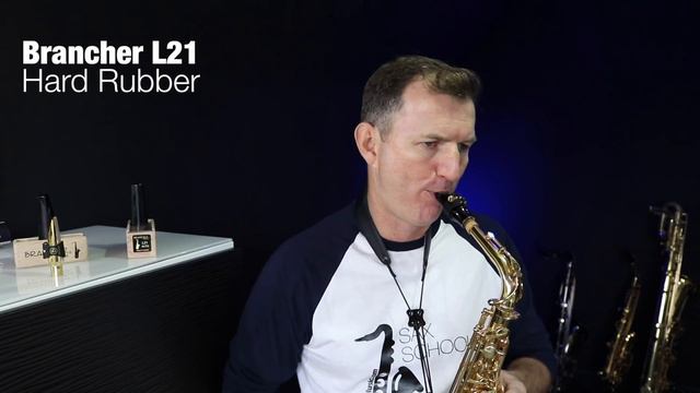 How to choose an Alto Sax Mouthpiece - Brancher Rubber L21 vs Metal J21 смотреть онлайн