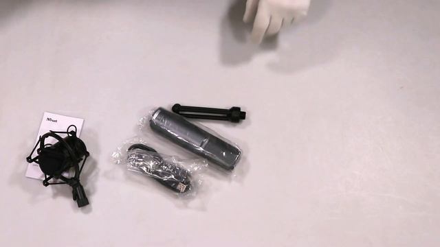 Unboxing Trust GXT 242 Lance Streaming microphone смотреть онлайн