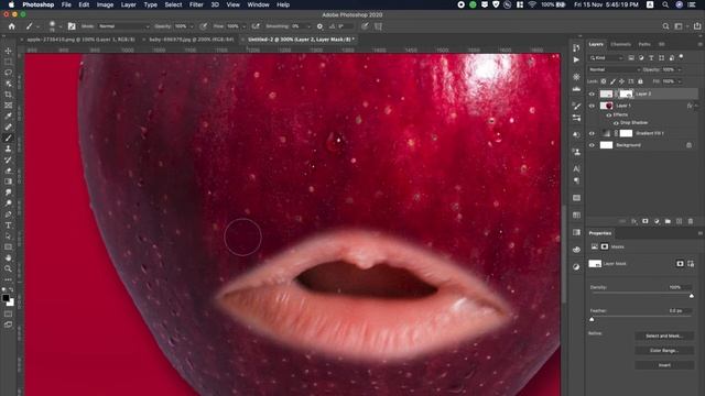 How to Make Apple Face Mask | Photoshop Tutorial 2020 | PG Sazzad смотреть онлайн