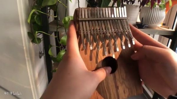how to play kalimba -Harry Potter-kalimba 17 keys-easy practice with tab