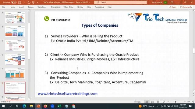 Oracle Fusion HCM Techno Functional OnlineTraining Demo Class -1|18th Jan 2023| BY Mr.KUMAR|TrioTec смотреть онлайн