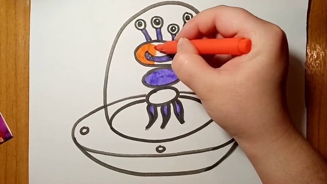 Как нарисовать пришельца. Рисуем инопланетянина. Рисовать пришельца. Рисунки смотреть онлайн