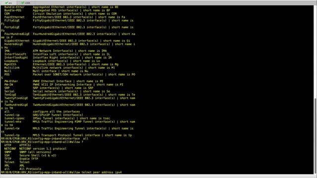 Cisco IOS-XR Telnet and Control Plane configuration смотреть онлайн