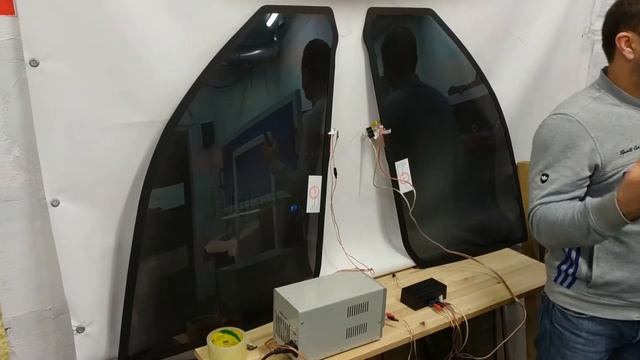 Электронная тонировка Jetglass. Проведение тестовых испытаний.