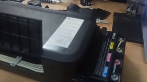 Epson l120/110/132 не качает чернила после ремонта
