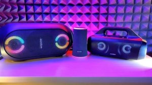 soundcore select pro | extreme bass test (mode partycast) flare 2 ,rave partycast, anker mini 3 pro